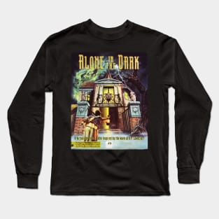 Alone In The Dark Art Night Long Sleeve T-Shirt